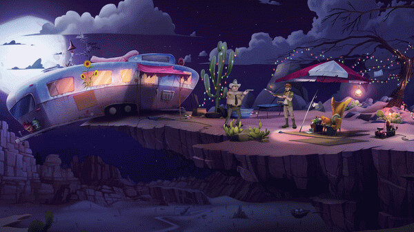 Игра 3 Minutes to Midnight - A Comedy Graphic Adventure, скриншот