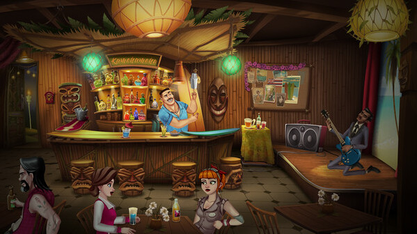 Игра 3 Minutes to Midnight - A Comedy Graphic Adventure, скриншот