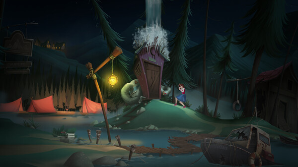 Игра 3 Minutes to Midnight - A Comedy Graphic Adventure, скриншот