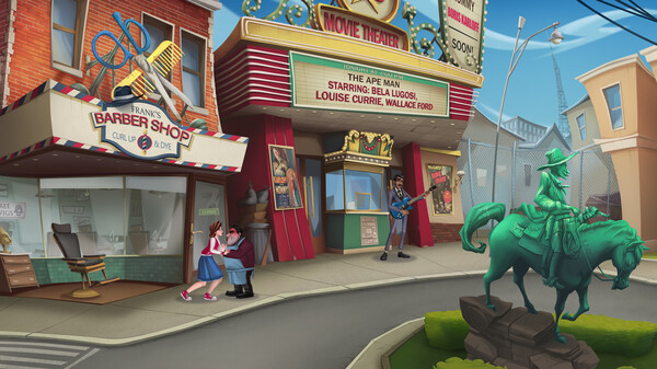 Игра 3 Minutes to Midnight - A Comedy Graphic Adventure, скриншот