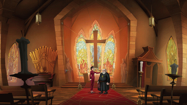Игра 3 Minutes to Midnight - A Comedy Graphic Adventure, скриншот