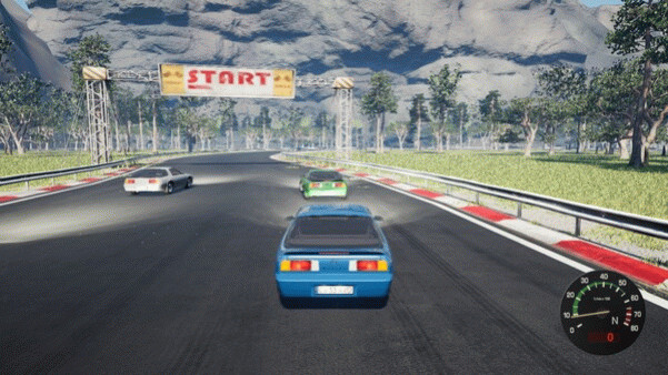 Игра 307 Racing, скриншот