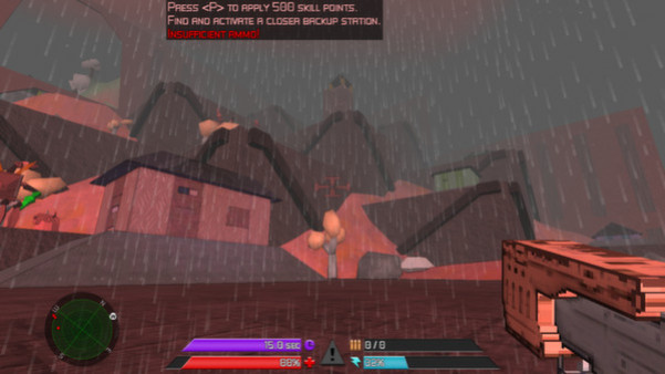 Игра 3089 -- Futuristic Action RPG, скриншот