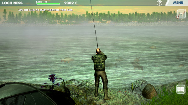 Игра 3D Arcade Fishing, скриншот
