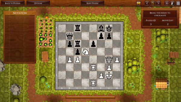 Игра 3D Chess, скриншот