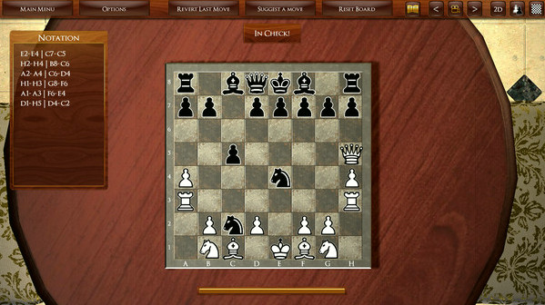 Игра 3D Chess, скриншот