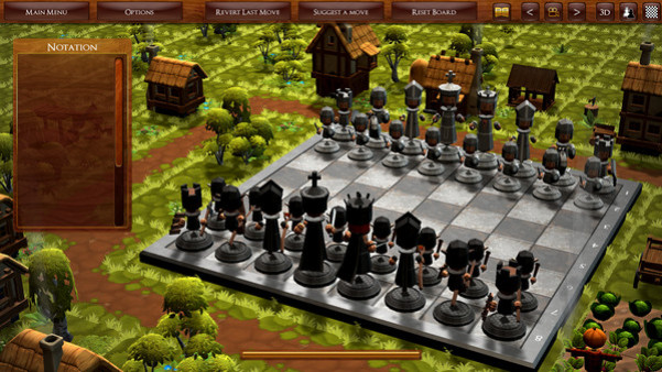 Игра 3D Chess, скриншот
