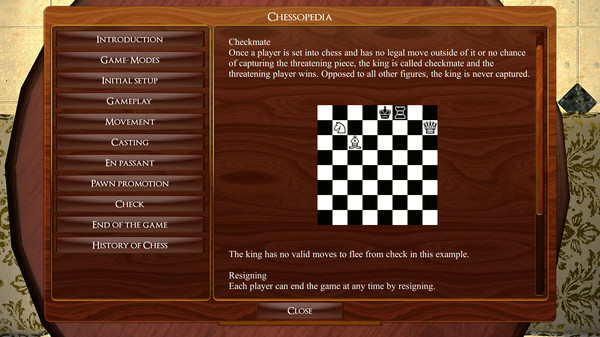 Игра 3D Chess, скриншот