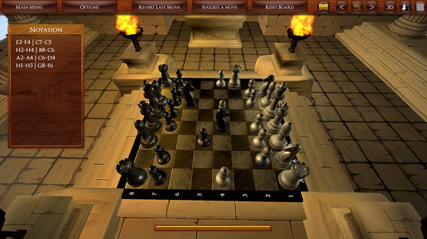 Игра 3D Chess, скриншот