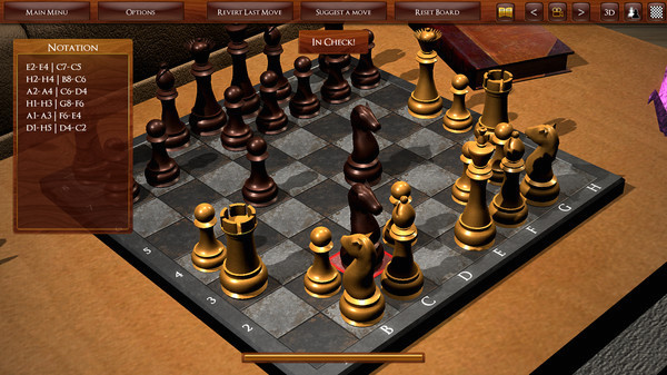 Игра 3D Chess, скриншот