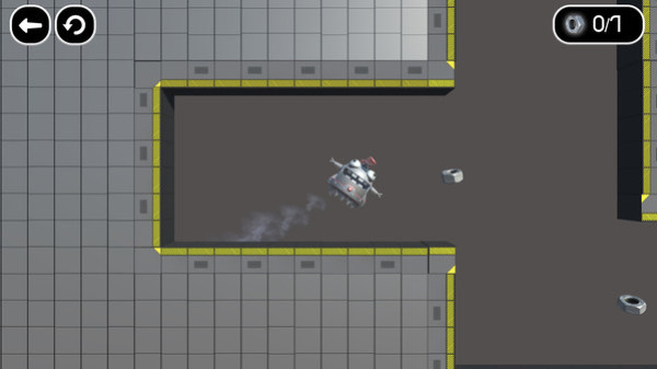 Игра 3D Gravity Rocket, скриншот