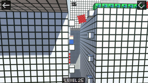 Игра 3D Hardcore Cube 2, скриншот
