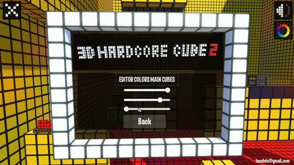 Игра 3D Hardcore Cube 2, скриншот