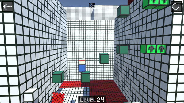 Игра 3D Hardcore Cube 2, скриншот