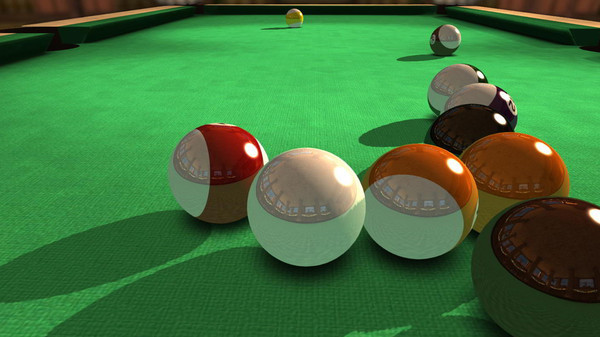 Игра 3D Pool, скриншот