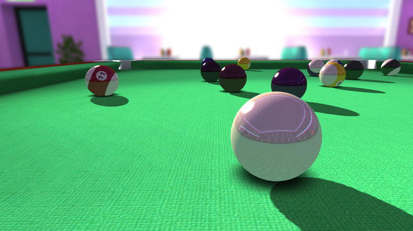 Игра 3D Pool, скриншот