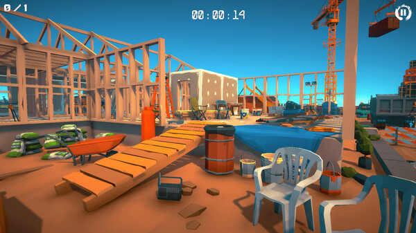 Игра 3D PUZZLE - Building, скриншот