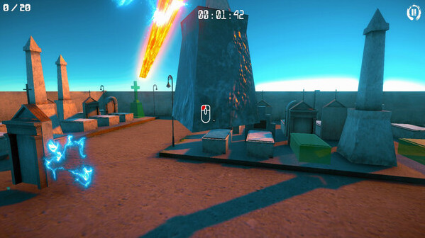 Игра 3D PUZZLE - Colonial Graveyard, скриншот