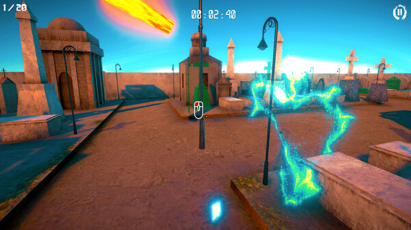 Игра 3D PUZZLE - Colonial Graveyard, скриншот