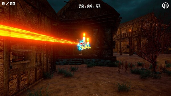 Игра 3D PUZZLE - Deserted Village, скриншот