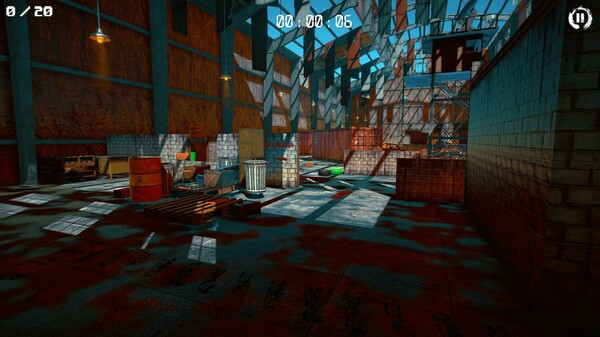 Игра 3D PUZZLE - Hangar, скриншот