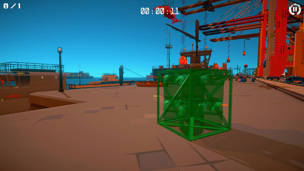 Игра 3D PUZZLE - Harbor, скриншот