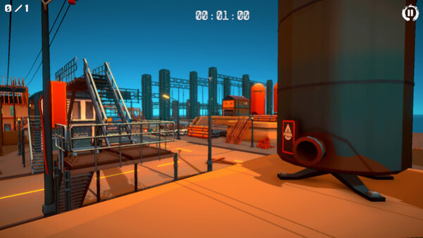 Игра 3D PUZZLE - Harbor, скриншот