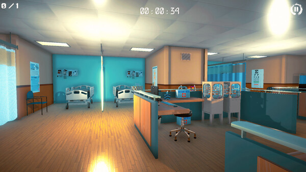 Игра 3D PUZZLE - Hospital 4, скриншот