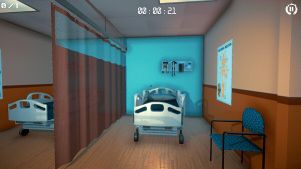 Игра 3D PUZZLE - Hospital 4, скриншот