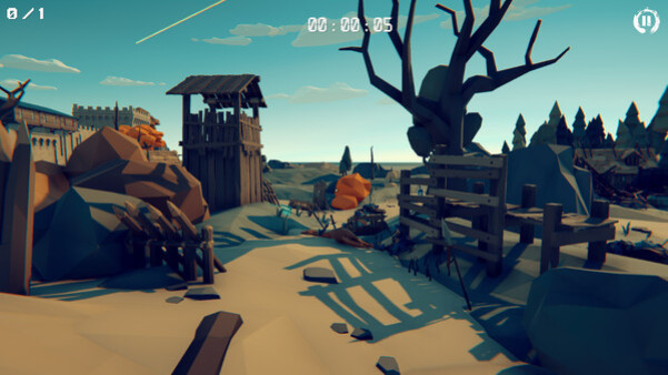Игра 3D PUZZLE - Kingdom in dark, скриншот