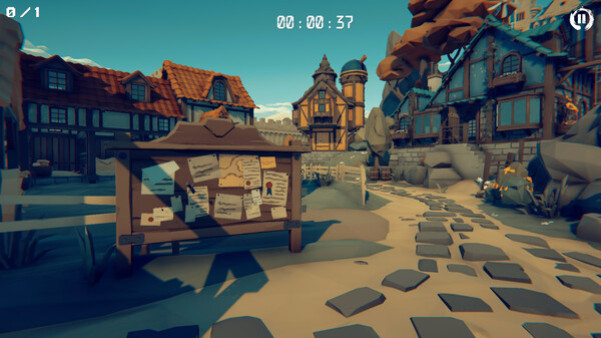 Игра 3D PUZZLE - Kingdom in dark, скриншот