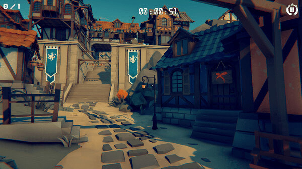 Игра 3D PUZZLE - Kingdom in dark, скриншот