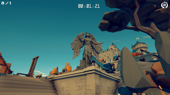 Игра 3D PUZZLE - Kingdom in dark, скриншот