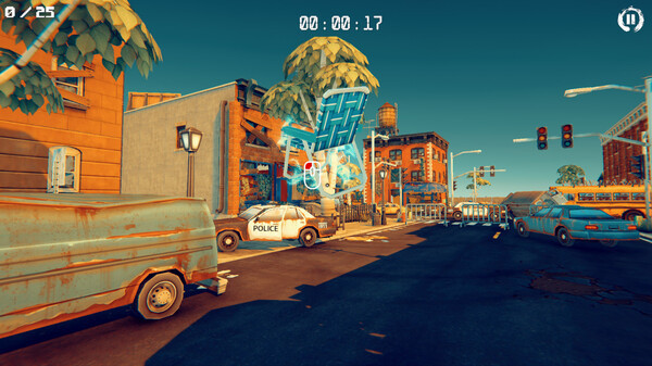 Игра 3D PUZZLE - LAST OF CITY, скриншот