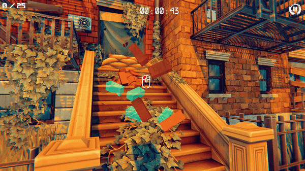 Игра 3D PUZZLE - LAST OF CITY, скриншот