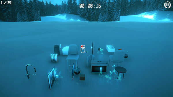 Игра 3D PUZZLE - Leafless, скриншот