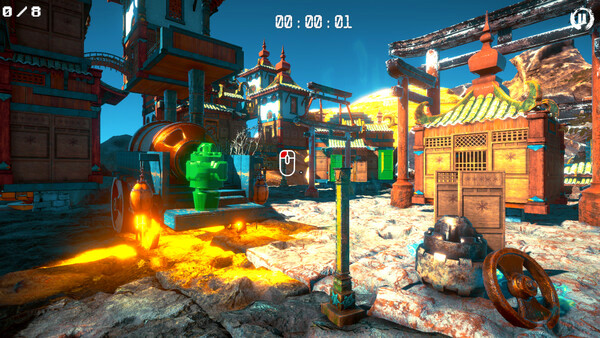Игра 3D PUZZLE - Mountain Life, скриншот