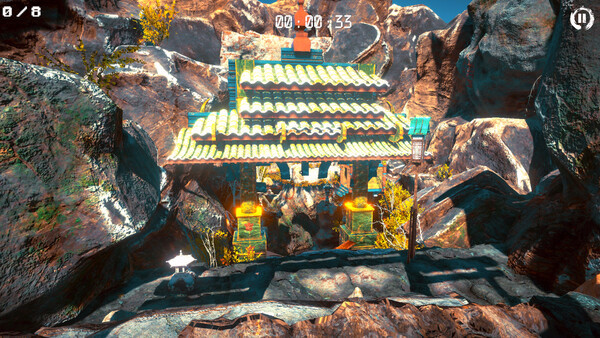 Игра 3D PUZZLE - Mountain Life, скриншот