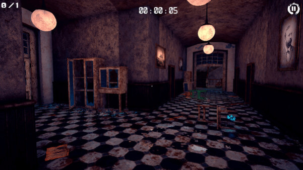 Игра 3D PUZZLE - OldHospital, скриншот