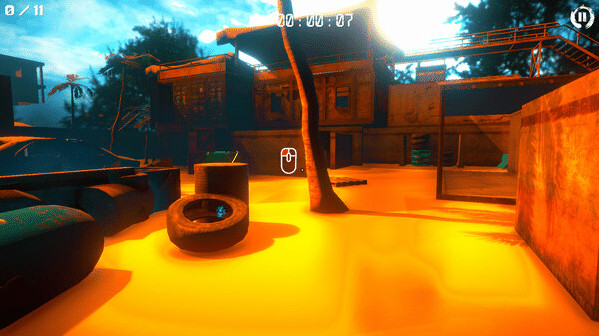 Игра 3D PUZZLE - OutPost, скриншот