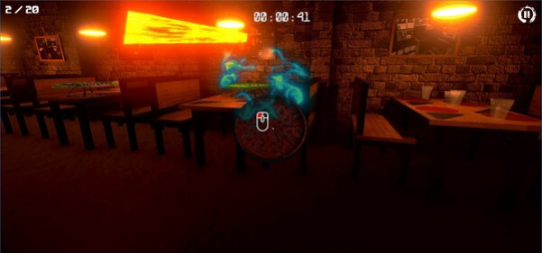 Игра 3D PUZZLE - Pizza Shop 1, скриншот