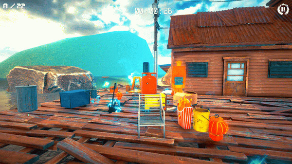 Игра 3D PUZZLE - PORT, скриншот