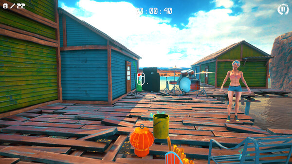 Игра 3D PUZZLE - PORT, скриншот