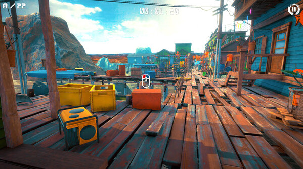 Игра 3D PUZZLE - PORT, скриншот