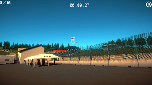 Игра 3D PUZZLE - Race Track, скриншот
