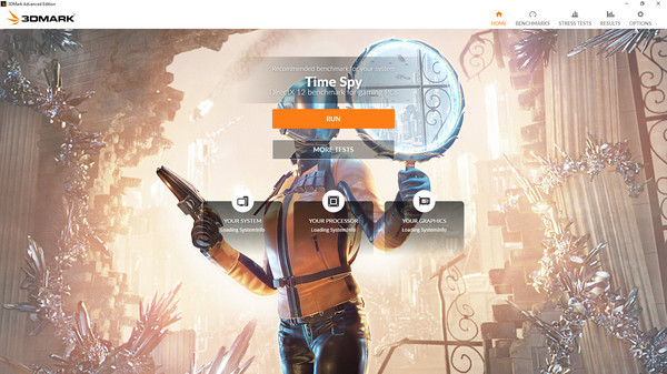 Игра 3DMark, скриншот