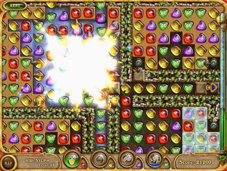 Игра 4 Elements, скриншот