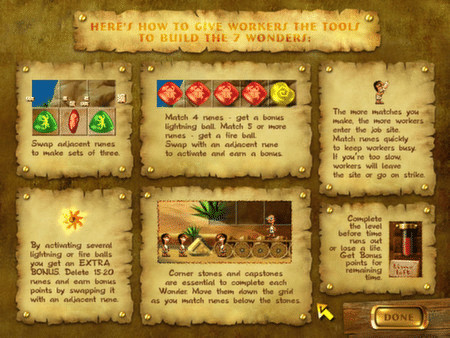 Игра 7 Wonders of the Ancient World, скриншот