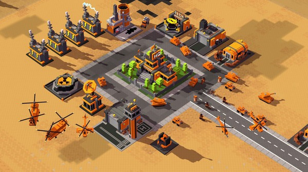Игра 8-Bit Armies, скриншот