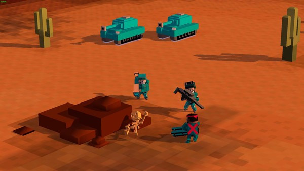 Игра 8-Bit Armies, скриншот
